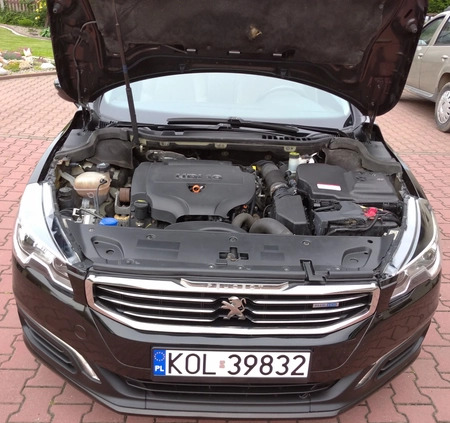 Peugeot 508 cena 35800 przebieg: 251000, rok produkcji 2015 z Zbąszynek małe 254